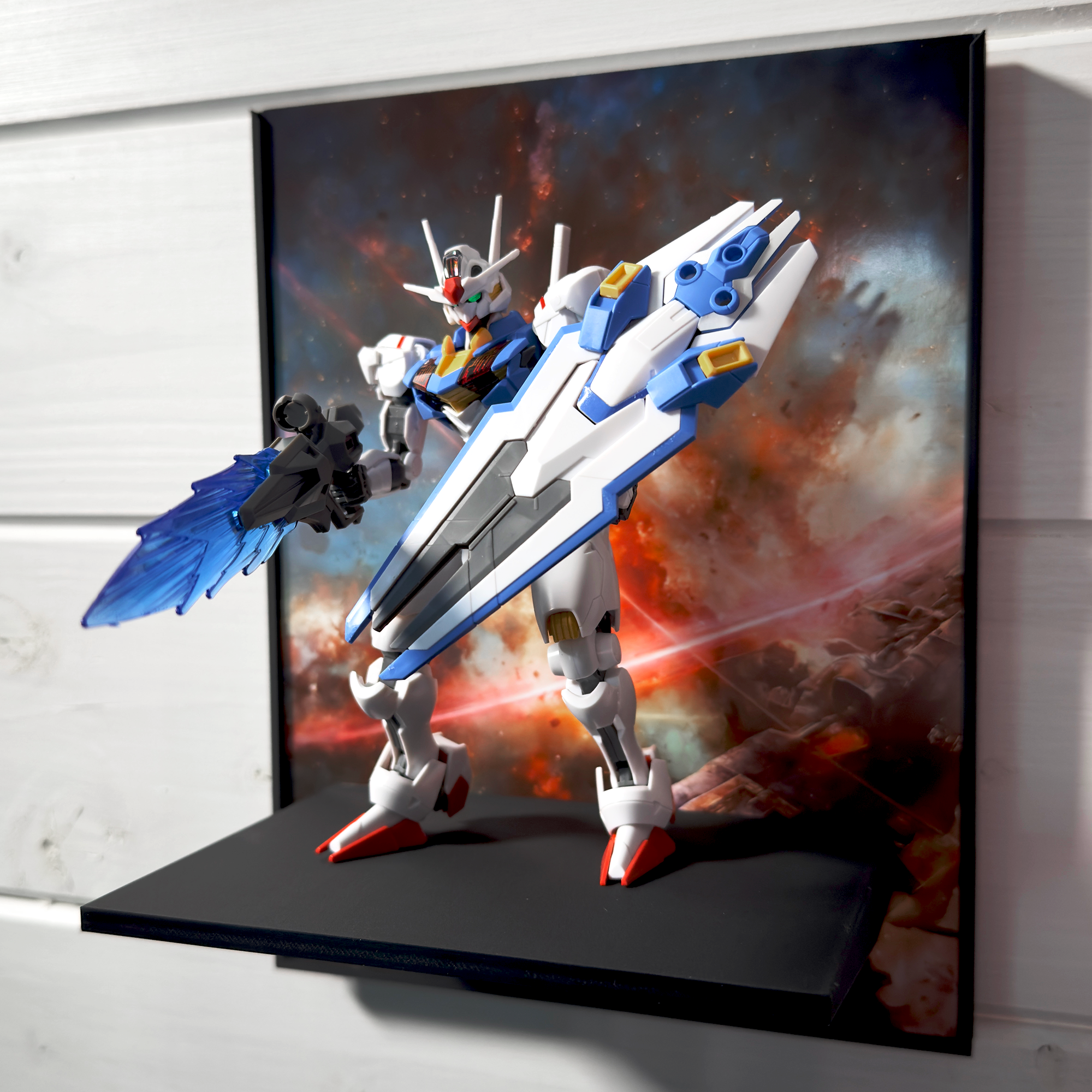 Aftermath Gunpla Backdrop Wall Display For HG & RG Gundam Models