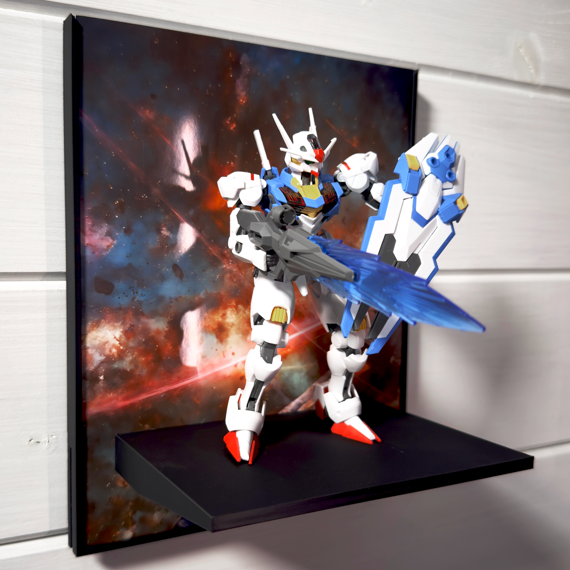 Aftermath Gunpla Backdrop Wall Display For HG & RG Gundam Models