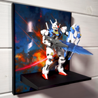 Aftermath (Anime Style) Gunpla Backdrop Wall Display For HG & RG Gundam Models