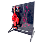 Circuit of the Americas Map Backdrop Display Stand For LEGO Speed Champions F1 Race Car