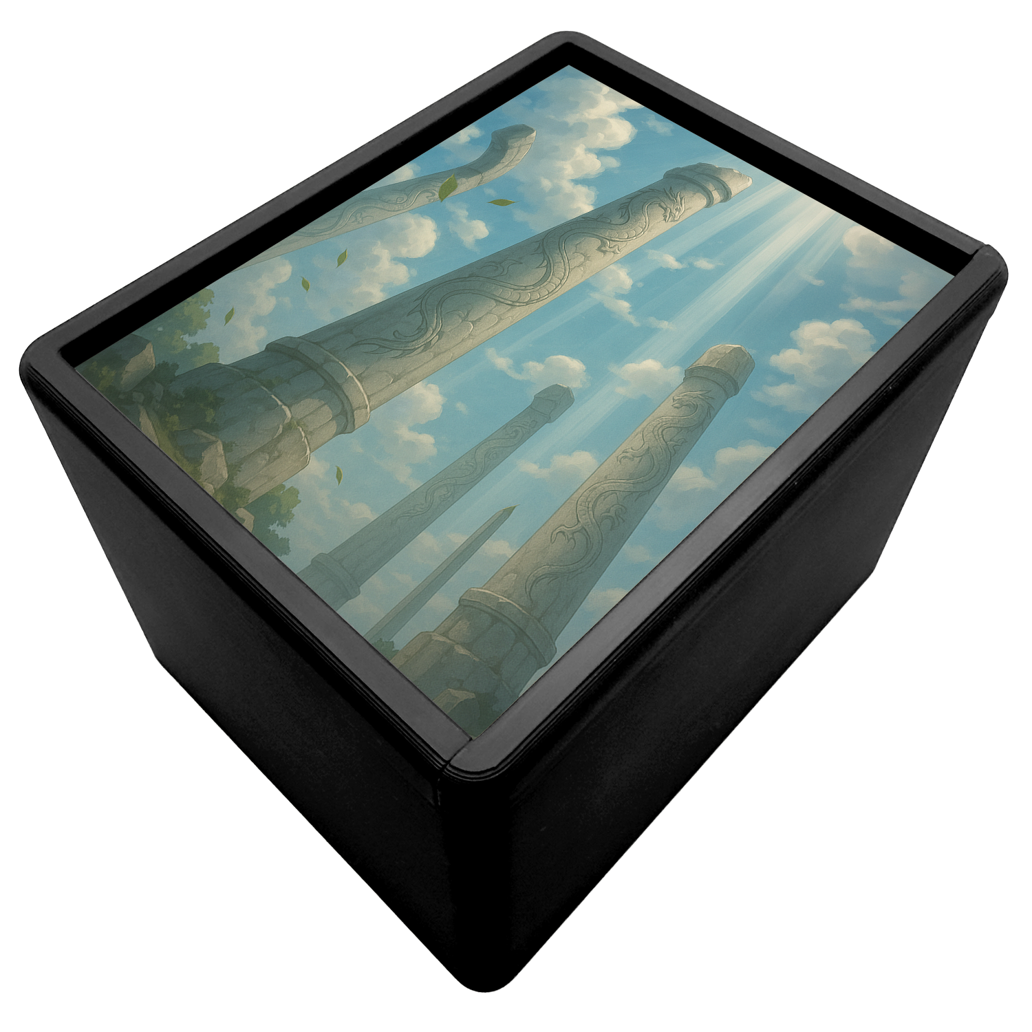 Blue-Eyes White Dragon Inspired Deck Box