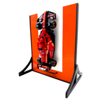Colour Block Backdrop Display Stand For LEGO Speed Champions McLaren MCL38 F1 Race Car
