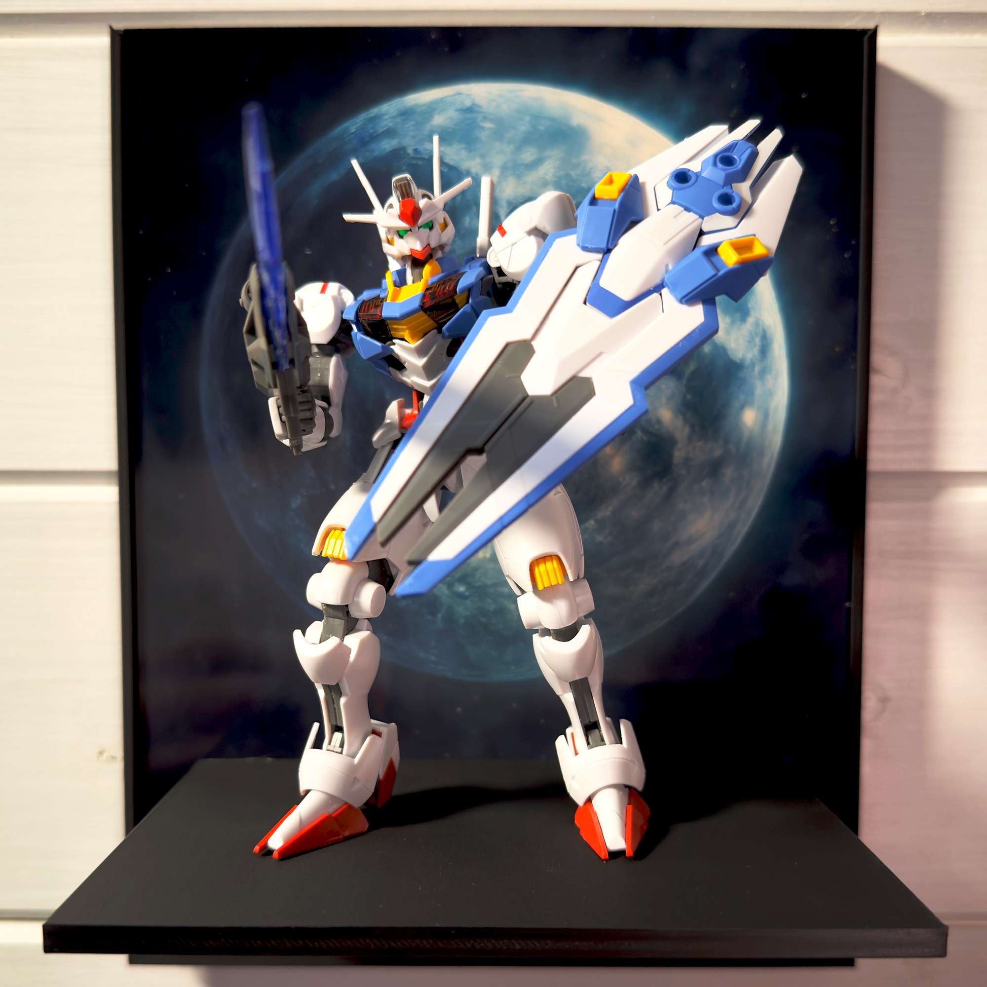 Moonlight Gunpla Backdrop Wall Display For HG & RG Gundam Models