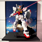 New Dawn (Anime Style) Gunpla Backdrop Wall Display For HG & RG Gundam Models