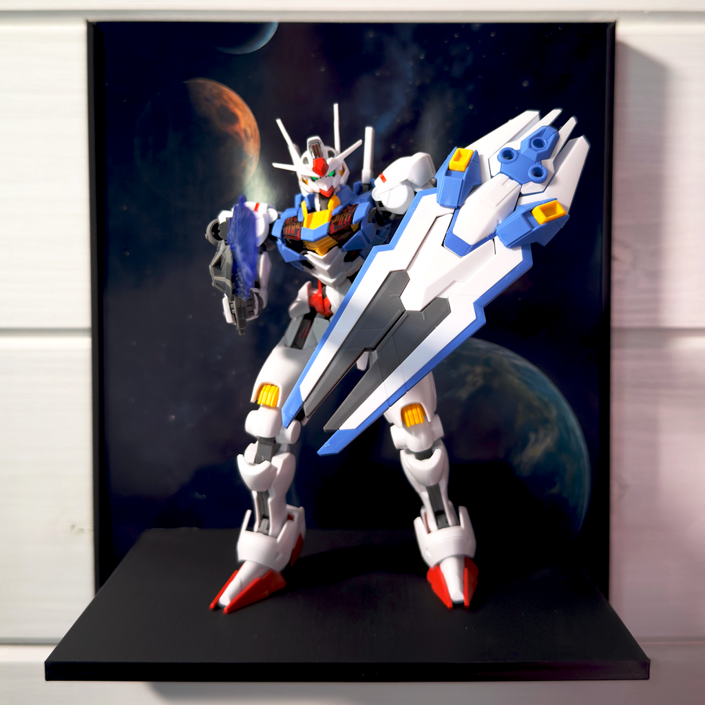 Shadow Of Worlds Gunpla Backdrop Wall Display For HG & RG Gundam Models