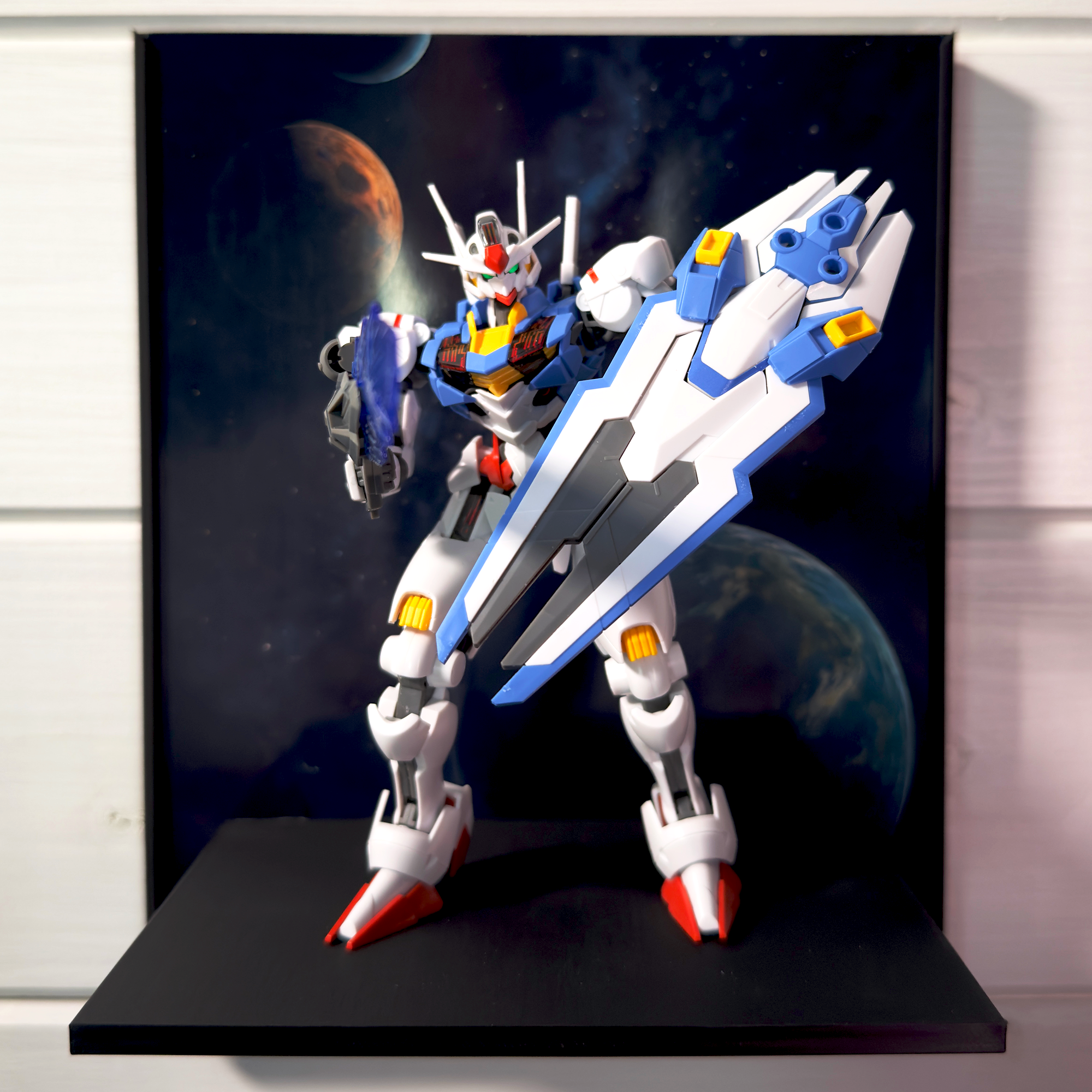 Shadow Of Worlds Gunpla Backdrop Wall Display For HG & RG Gundam Models