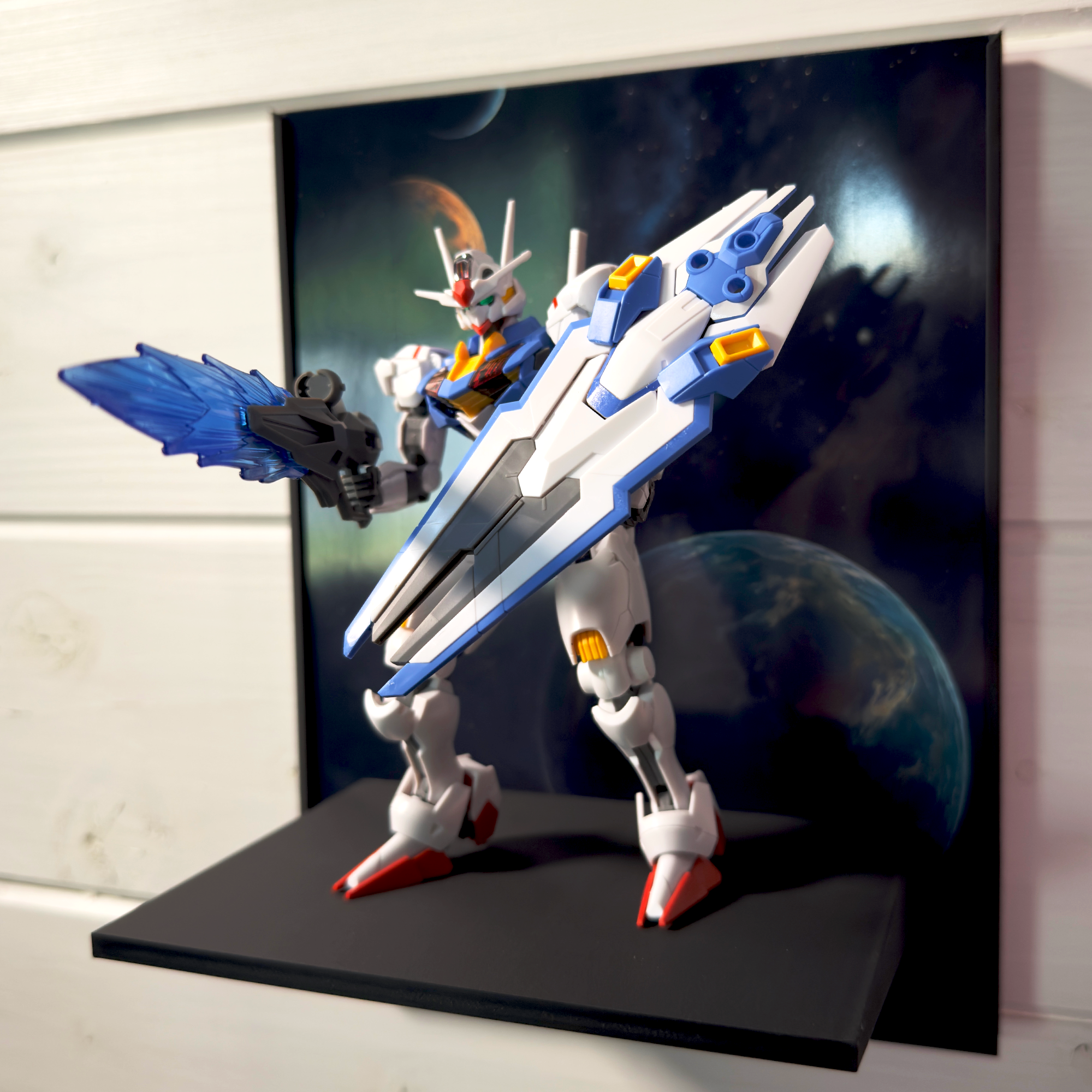 Shadow Of Worlds Gunpla Backdrop Wall Display For HG & RG Gundam Models