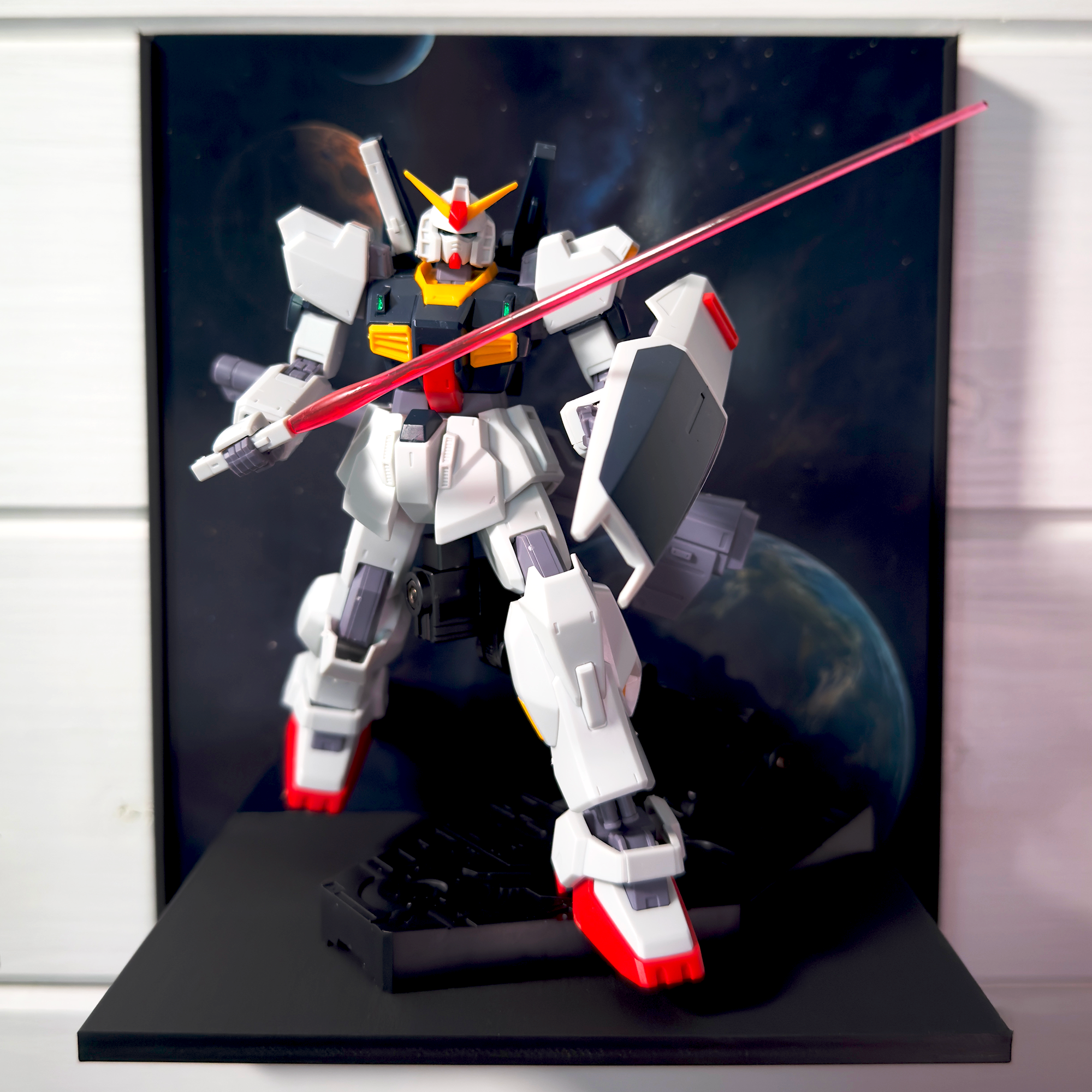 Shadow Of Worlds Gunpla Backdrop Wall Display For HG & RG Gundam Models