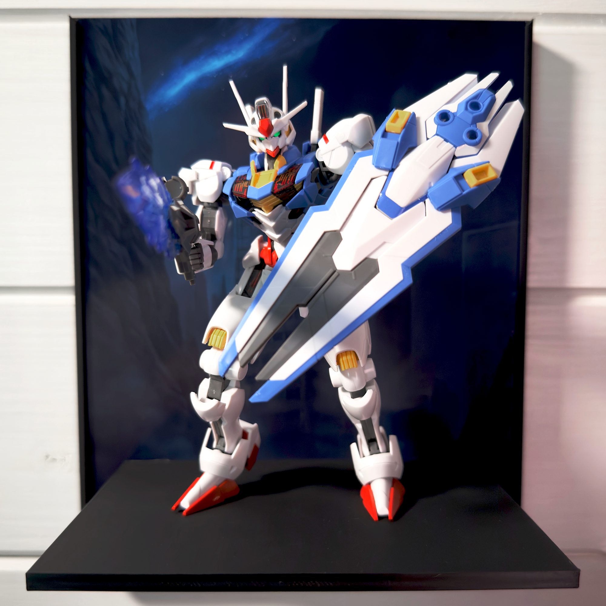 When The Sky Broke Gunpla Backdrop Wall Display For HG & RG Gundam Models