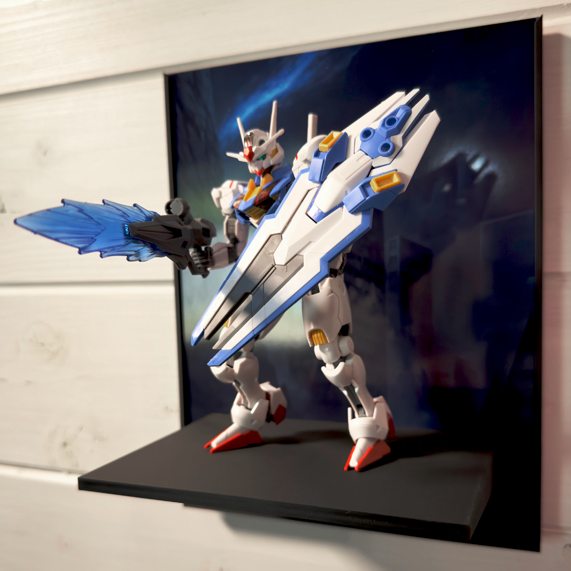 When The Sky Broke Gunpla Backdrop Wall Display For HG & RG Gundam Models